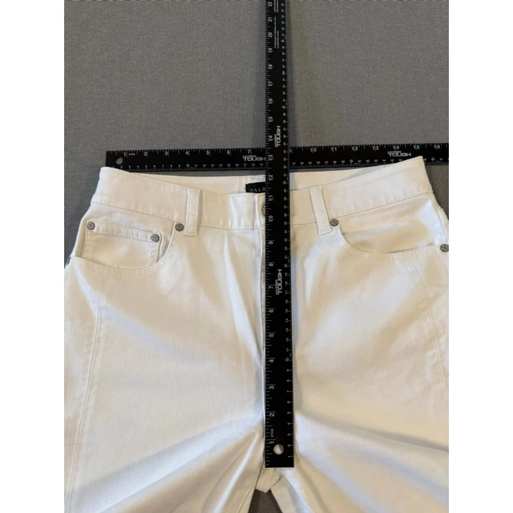 Talbots Relaxed Barrel Jean size 6 white - Picture 5 of 7